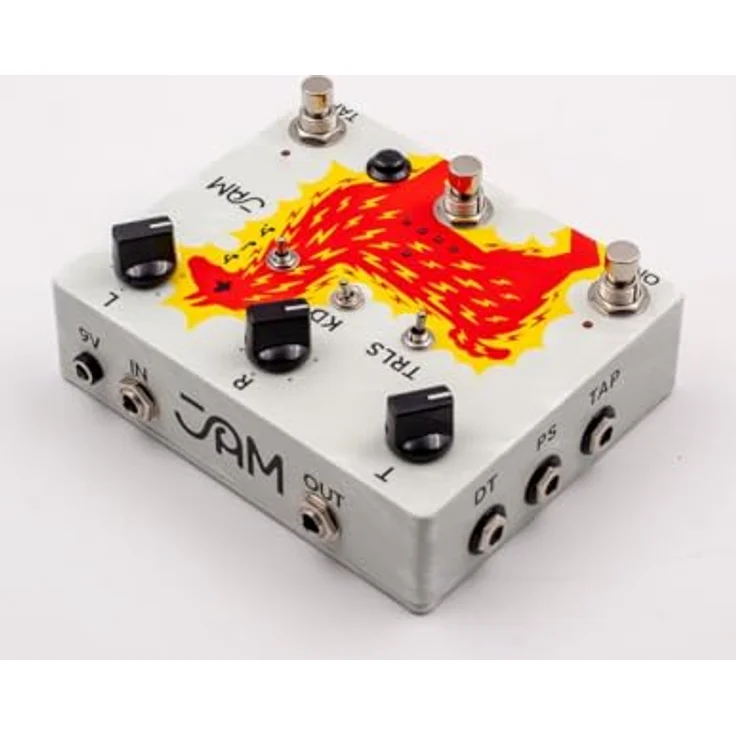 JAM pedals Delay Llama XTreme, vollanaloges Eimerketten Delay-Pedal mit 800 ms Verzögerungszeit, 4 Presets und 4 Klangmodi – Bild 3