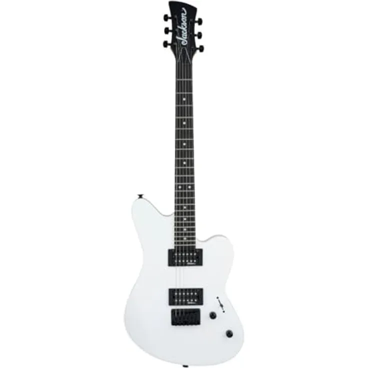 Jackson JS Series Surfcaster JS22 HT, E-Gitarre in Snow White mit modernem Design und hochwertigem Klang