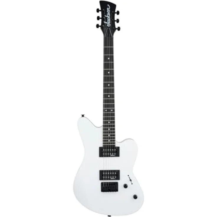 Jackson JS Series Surfcaster JS22 HT, E-Gitarre in Snow White mit modernem Design und hochwertigem Klang – Bild 1