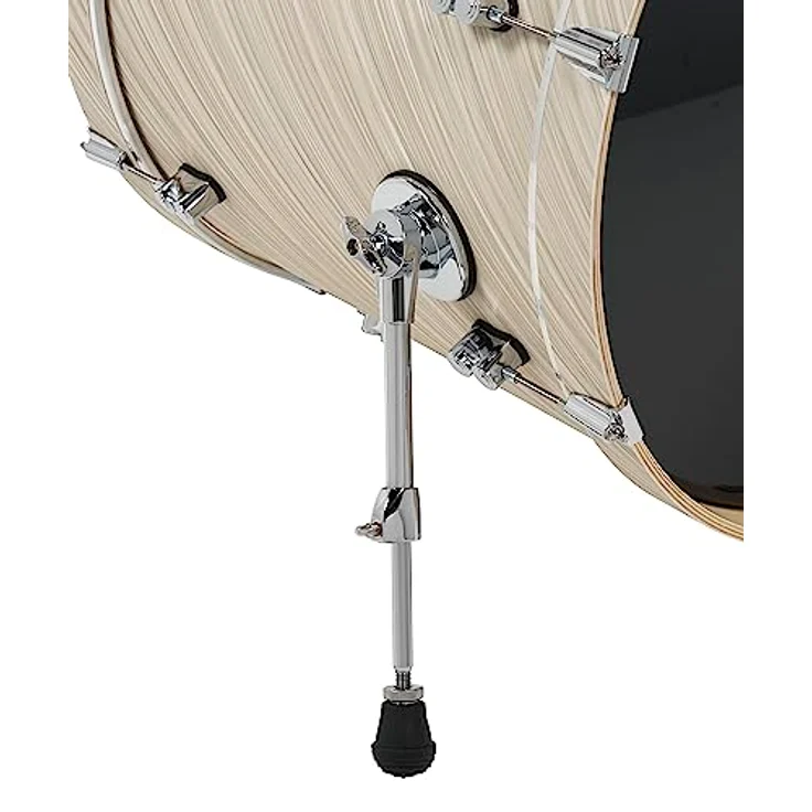 DW PDP CM Bop Twisted Ivory, Schlagzeugset aus 100% Ahornholz mit 7-lagigen Kesseln, verchromter Hardware und REMO Heads – Bild 6