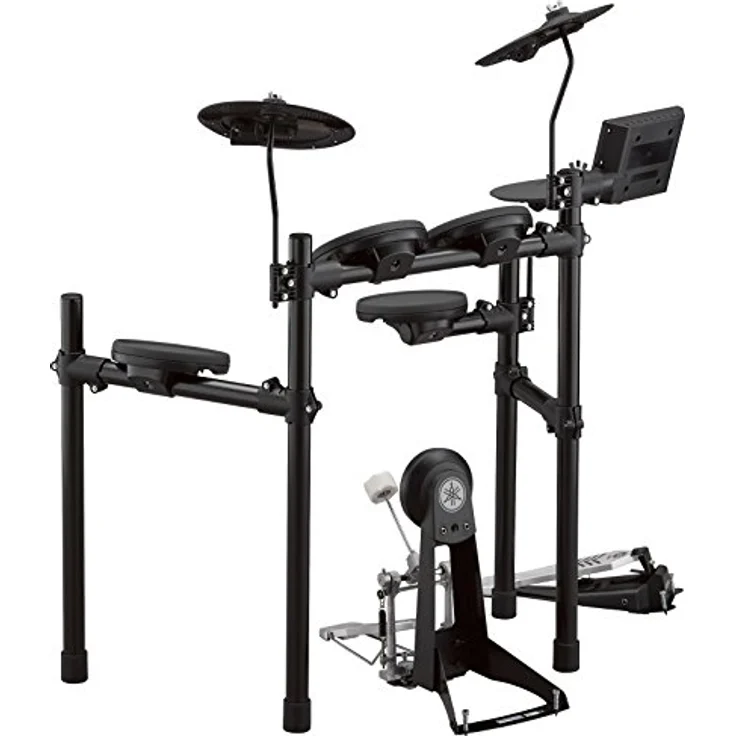 Yamaha DTX432K E-Drum Set, DTX402 Drum Modul mit 287 Sounds, 10 User Kits, USB/MIDI-Anschluss, inklusive 4x 7,5" Pads, 1x KP65 Kick Pad, 3x 10" Beckenpads – Bild 3