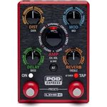 Line6 Pod Express, Gitarren-Multieffektpedal mit 7 Verstärker- und 17 Effektmodellen, USB-Audiointerface, kompakt