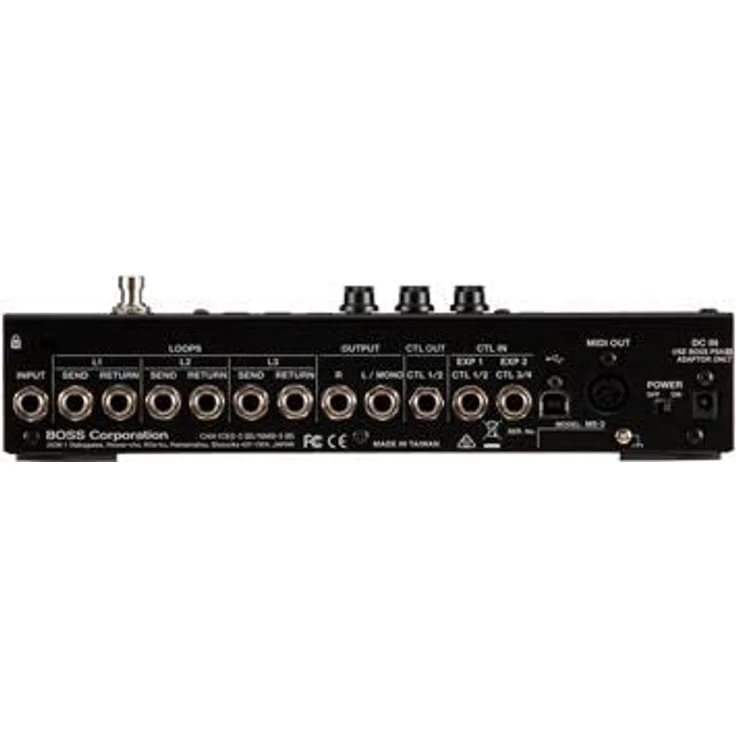 Boss MS-3 Multi Effects Switcher, Pedal-Board Effekt-Loop-Switcher mit 112 Effekten, inkl. Tuner, MIDI, USB und globalem Equalizer – Bild 4