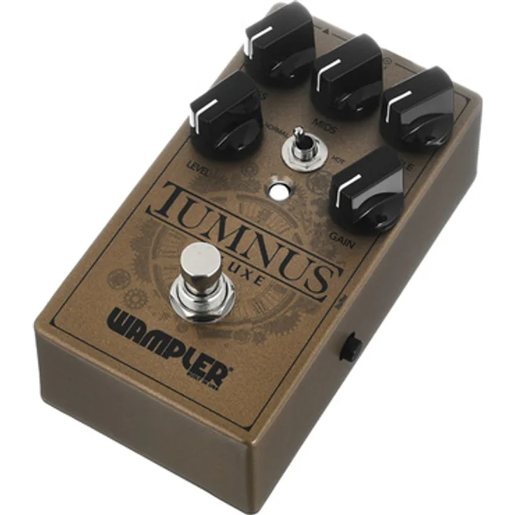 Wampler Tumnus Deluxe Overdrive V2, Effektpedal mit schaltbarem Bypass, aktiven Reglern für Bass, Mitten und Höhen, made in USA