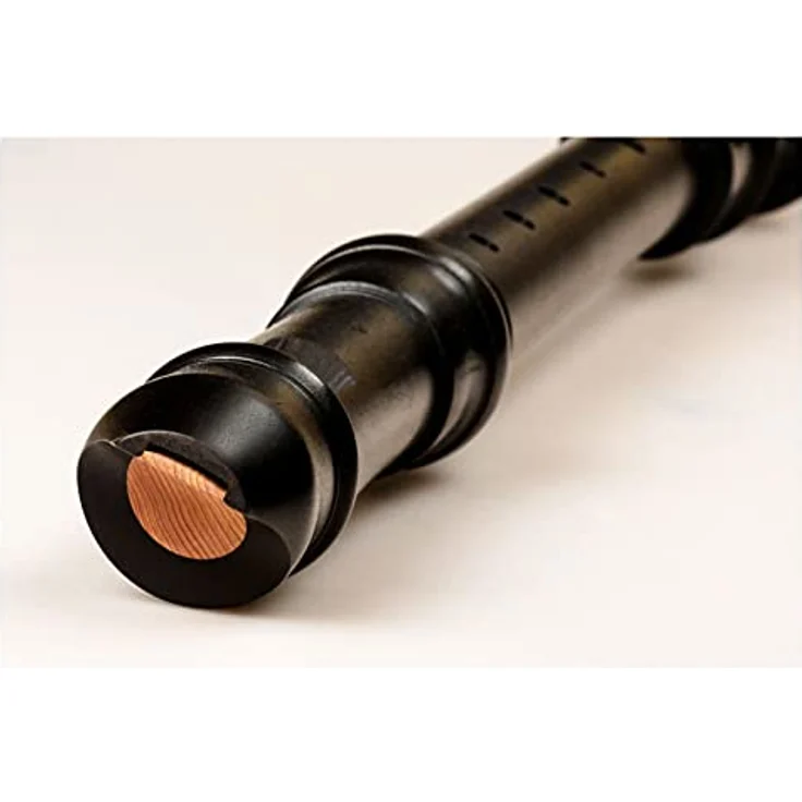 Mollenhauer 5224 Denner Alto Recorder, Altblockflöte aus Grenadill, barock Doppelloch, 3-teilig, a1 = 442 Hz, inklusive Baumwolltasche und Zubehör – Bild 4
