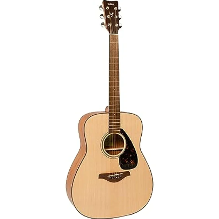 Yamaha FG800 Westerngitarre Natur, Akustische Gitarre mit Scalloped Bracing und authentischem Klang, Anfängergitarre für Erwachsene & Jugendliche, 4/4 aus Holz – Bild 3