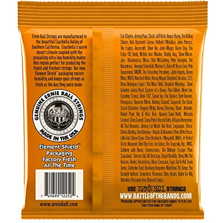 Ernie Ball Hybrid Slinky, E-Gitarrensaiten mit reiner Nickelwicklung, Stärke 9–46 für warmen Vintage-Klang und charakteristisches Slinky-Spielgefühl – Bild 2