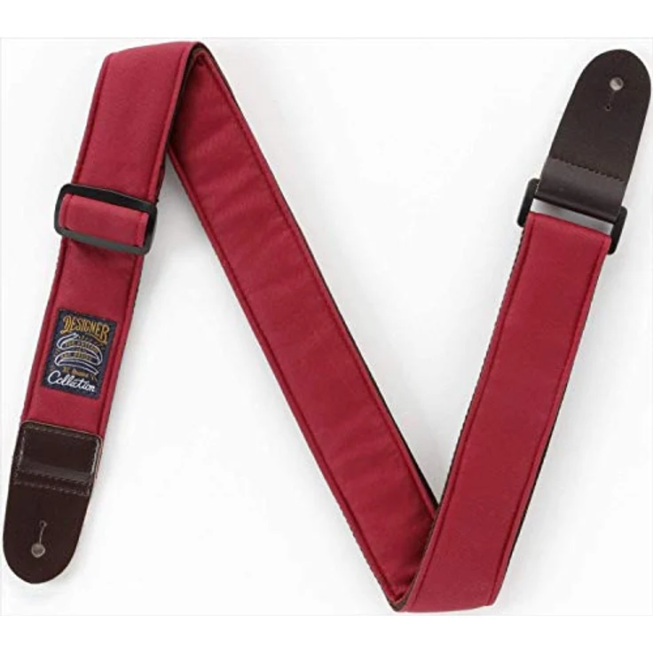 Ibanez Designer Strap Wine Red, Gitarrengurt aus hochwertigen Materialien mit sorgfältiger Verarbeitung – Bild 2