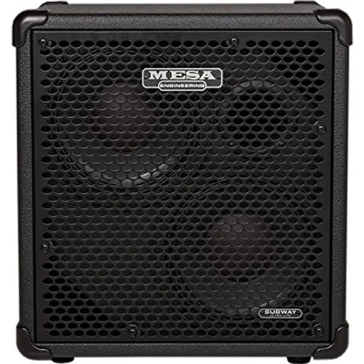 Mesa Boogie Subway 2x10 Ultra-Lite, Bass Box mit 2x10"-Neodym Lautsprechern, 600 Watt, schwarz mit Black Metal Grill – Bild 1