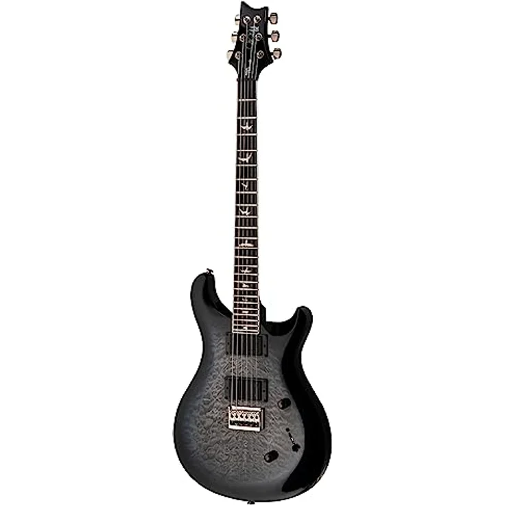 PRS SE Mark Holcomb HL, DC-Style E-Gitarre mit Mahagoni-Korpus, Ahorn-Decke und Seymour Duncan Tonabnehmer, Holcomb Blue Burst – Bild 2
