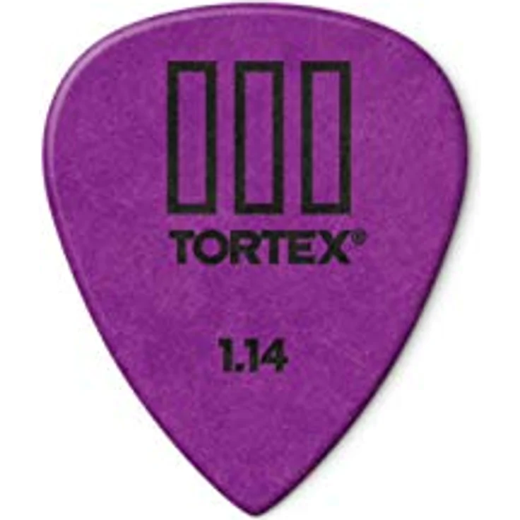 Jim Dunlop Plektrum Tortex T3, 1,14 mm, 72 Stück, hochwertige Verarbeitung und spezielle Materialien – Bild 1
