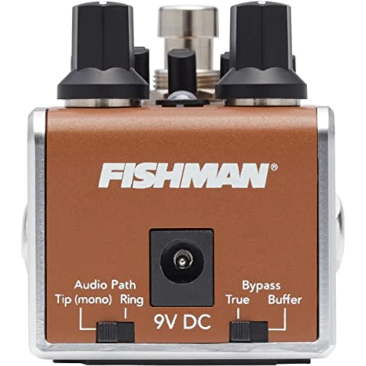 Fishman AFX Acoustiverb Mini Reverb, Effektpedal für Akustik Gitarre mit Hall, Plate & Spring Reverb, Kompakte Bauweise 48 x 97 x 49 mm – Bild 7