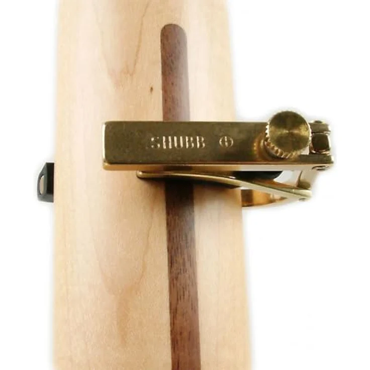 Shubb Partial Capo C8B, Kapodaster für 5 Saiten mit offener tiefer E-Saite, Messing-Ausführung für Drop D Stimmung – Bild 2