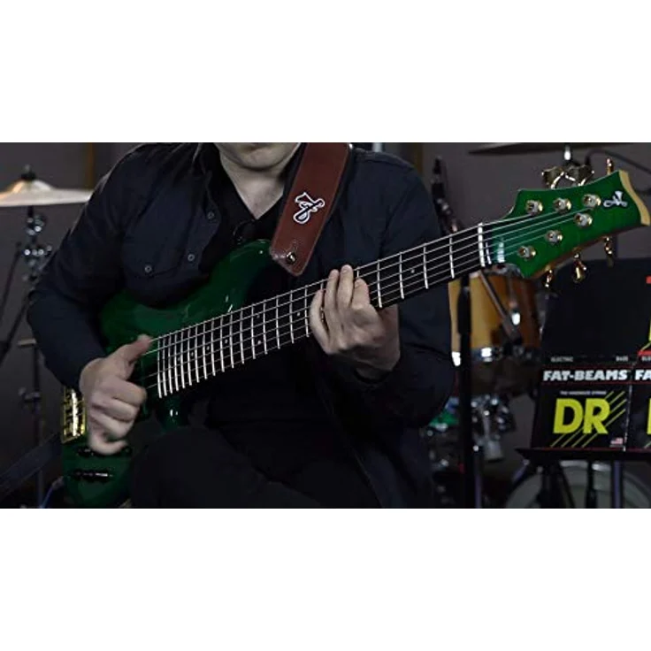 DR Strings Fat-Beams FB6-30, 6-saitiger E-Bass-Saitensatz aus rostfreiem Stahl, long scale medium gauges 30-45-65-85-105-125 – Bild 3