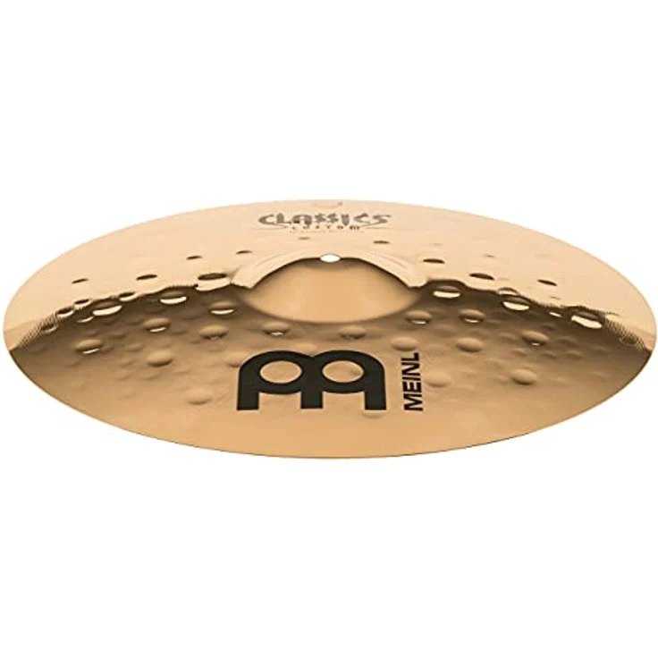 Meinl Cymbals Classics Custom Extreme Metal Crash, 18 Zoll B12 Bronze Becken mit brillantem Finish, starke Stickdefinition und kurzer Sustain – Bild 3