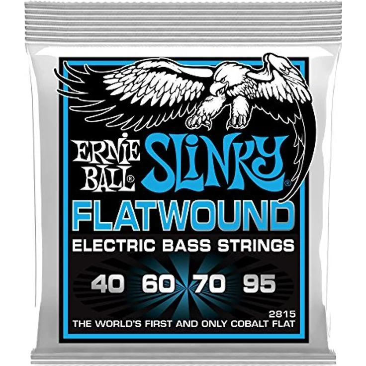 Ernie Ball 2815, E-Bass Saitensatz Extra Slinky Flatwound Cobalt, Saitenstärke 040-060-070-095 – Bild 5