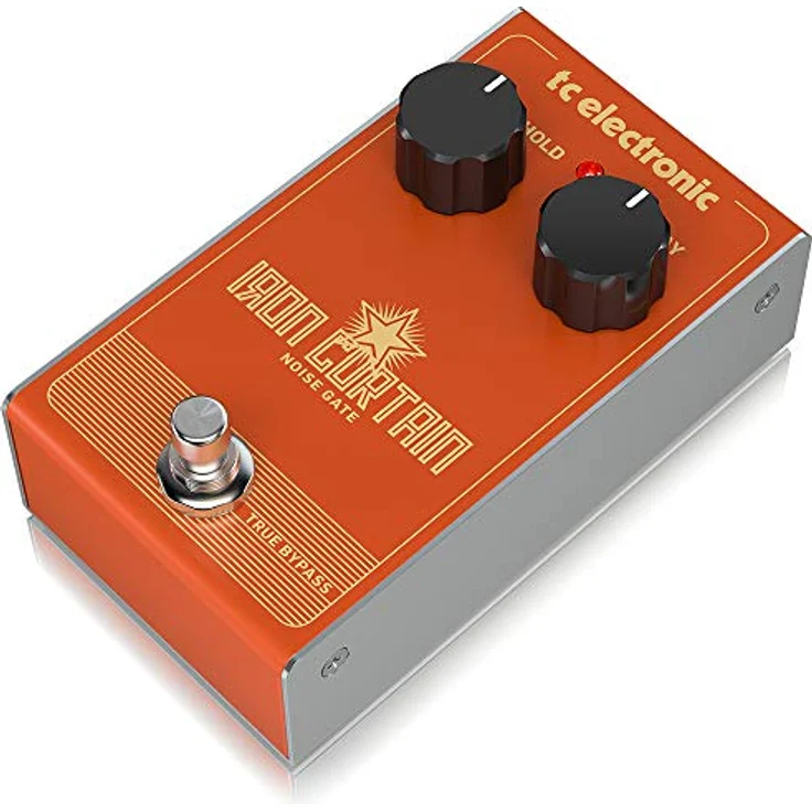 tc electronic Iron Curtain, Noise Gate Effektpedal mit True Bypass, kompaktem Design, schwarz – Bild 3