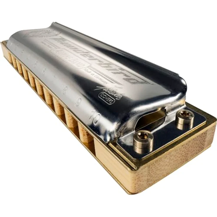 Hohner Marine Band Thunderbird Low D, Mundharmonika mit dreifach lackiertem Bambuskörper und neu entwickelten Stimmzungenprofilen für supertiefe Tonarten – Bild 7