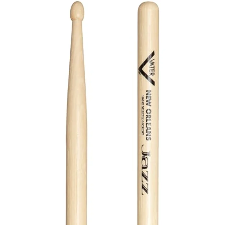 Vater New Orleans Jazz Wood, Schlagzeugstöcke aus Hickory mit Holz Kopf, Signature Serie – Bild 1