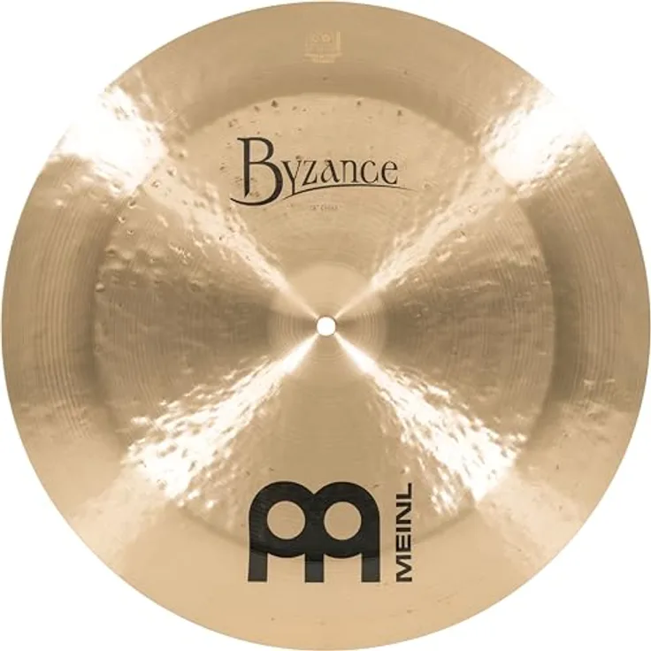 Meinl 18" Byzance China, Schlagzeugbecken mit explosivem Klang und langer Ausklingzeit, Traditional Ausführung