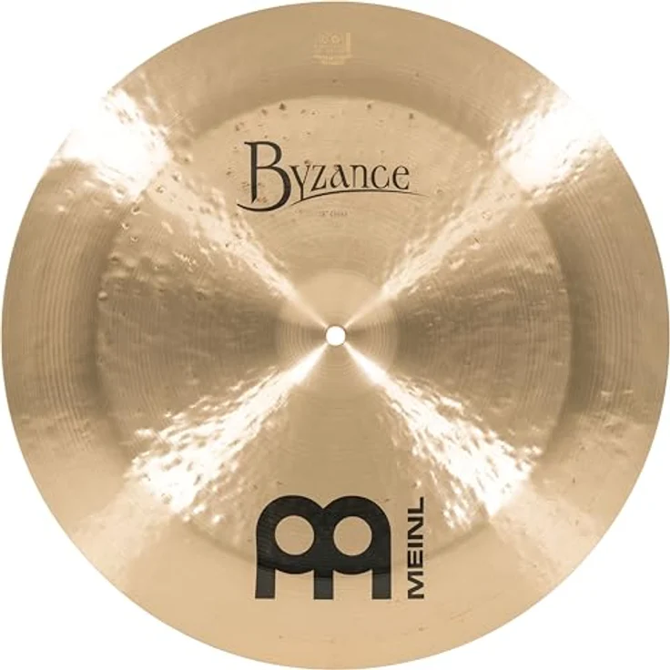Meinl 18" Byzance China, Schlagzeugbecken mit explosivem Klang und langer Ausklingzeit, Traditional Ausführung – Bild 1