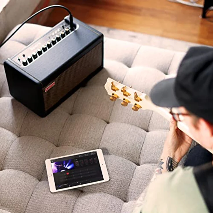 Positive Grid Spark 40 BK, Modelling Combo Verstärker für E-/Akustik Gitarre und E-Bass mit 40 Watt, schwarzes Gehäuse, Smart Jam, Bluetooth und über 50.000 Sounds – Bild 7