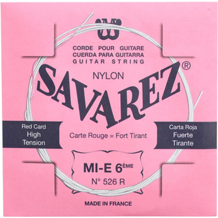Savarez Classic Bass E6w NT, Einzel-Basssaite für Konzertgitarre, Normalspannung