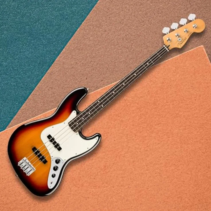 Fender Player II Jazz Bass RW, 4-Saiter E-Bass in 3-Color Sunburst mit hochwertiger Verarbeitung – Bild 2