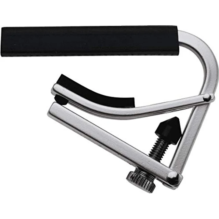 Shubb L2 Classic Capo Lite, superleichter Kapodaster für Klassikgitarre, vernickelt, unter 30g – Bild 2