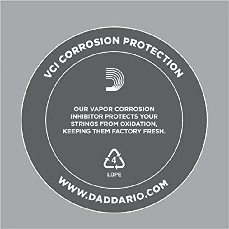 D'Addario PL0095 Einzelsaite für Akustik- und E-Gitarre, Plain Steel, Saitenstärke 0095 – Bild 2