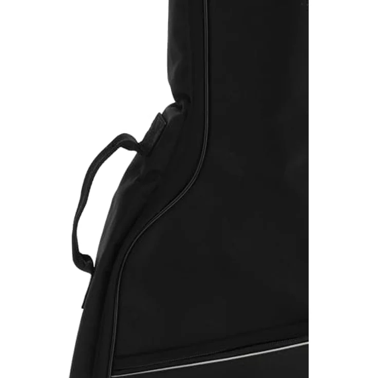 Gewa Acoustic Guitar Gigbag Basic 5, Westerngitarrentasche für Dreadnought-Style, Nylon mit 5 mm Schaumstoffpolsterung, schwarz – Bild 5