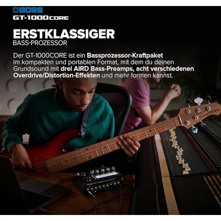 Boss GT-1000CORE, Multi-Effektpedal für E-Gitarre & Bass mit AIRD-Technologie, 24 Effekten und über 140 Verstärkermodellen, kompakt – Bild 6