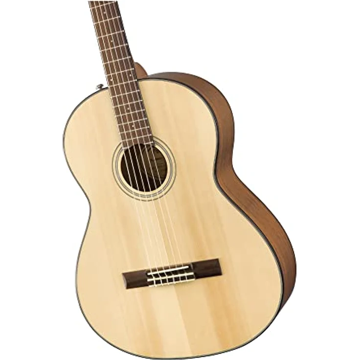 Fender CN-60S Natural WN, Konzertgitarre mit massiver Fichtendecke, Mahagoni-Boden und -Zargen, Walnussgriffbrett, Natur Hochglanz-Finish – Bild 4