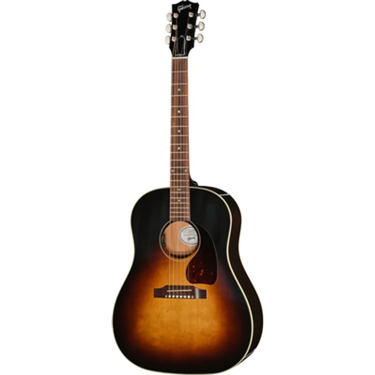 Gibson J-45 Standard VS 2026, Westerngitarre Dreadnought, Sitka-Fichte massiv, Vintage Sunburst, inkl. Hartschalenkoffer