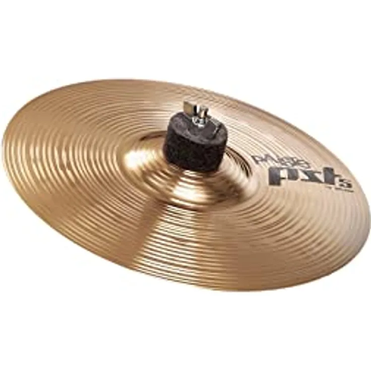 Paiste PST5 10" Splash, 10" Splashbecken aus CuSn8 Bronze mit hellem, klarem Klang und schneller Ansprache