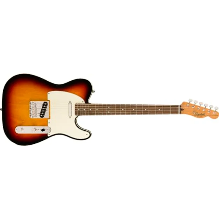 Squier Classic Vibe 60s Custom Tele 3-SB, E-Gitarre mit Nato Korpus und Ahornhals, 3-Color Sunburst – Bild 1