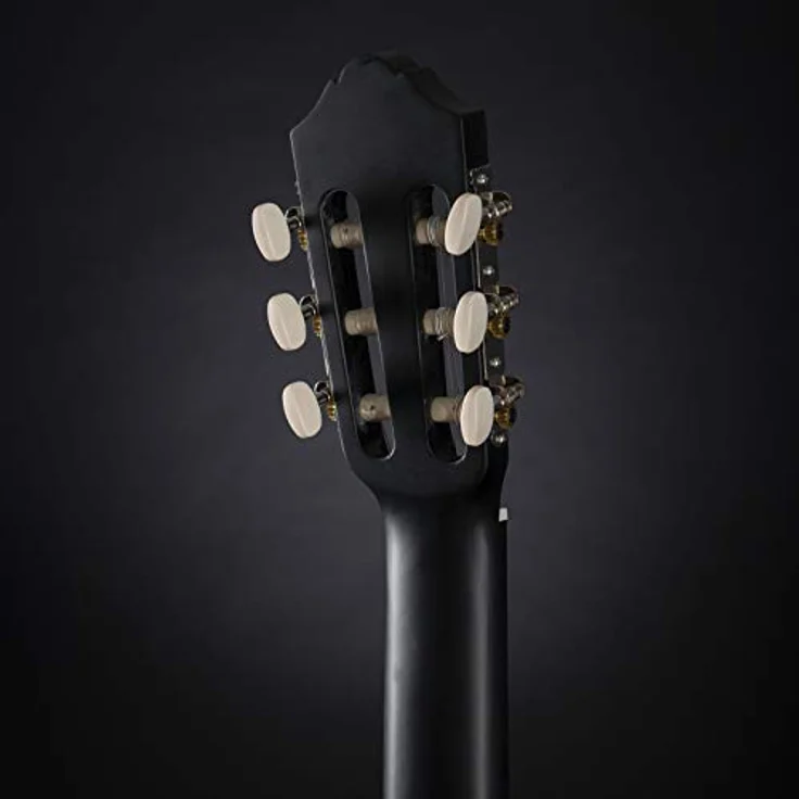 Yamaha C40BLII Akustikgitarre schwarz – 4/4 Einsteigergitarre mit Fichtendecke und Palisander-Griffbrett, edles Design – Bild 5