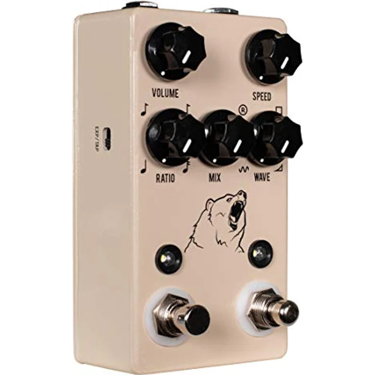 JHS Pedals Kodiak, Tremolo-Effektpedal mit Tap Tempo, True Bypass, 5 Reglern und Metallgehäuse – Bild 3