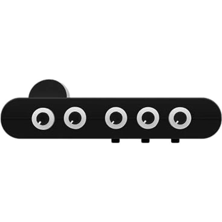 Valeton RushHead Max, Pocket-Kopfhörer Gitarrenverstärker mit integriertem 6,3 mm Klinkenstecker, Effekten wie Chorus und Reverb, wiederaufladbarem Lithium-Akku, schwarz – Bild 3