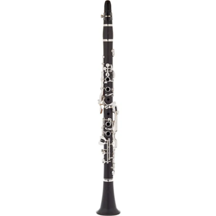Schreiber D-16 Bb-Clarinet, Klarinette mit 16 Klappen, versilberten Klappen und Grenadillholz, inkl. Koffer und Mundstück W5A, made in Germany