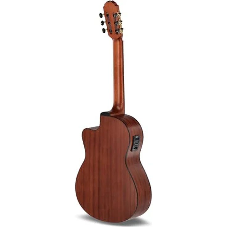 Caballero by Manuel Rodriguez Principio CA-PM SB, Konzertgitarre mit Cutaway, Fichte Massivdecke, Sapelli Mahagoni Korpus, schwarz, mit Tonabnehmer und 4-Band EQ – Bild 2