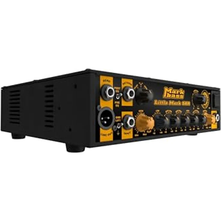 Markbass Little Mark 58R, Transistor Verstärker Topteil für E-Bass mit 500 W Leistung, Bi-Band-Limiter und Klangwahlschalter – Bild 3