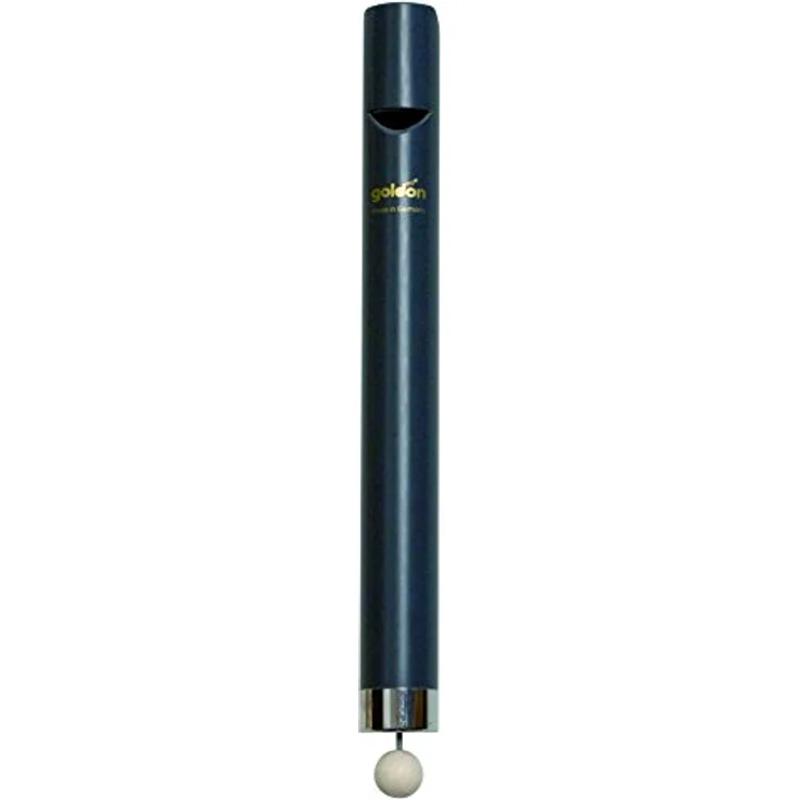 Goldon Lotus Flute, Zugpfeife aus Kunststoff mit Holzmundstück, Länge 23,5 cm – Bild 2