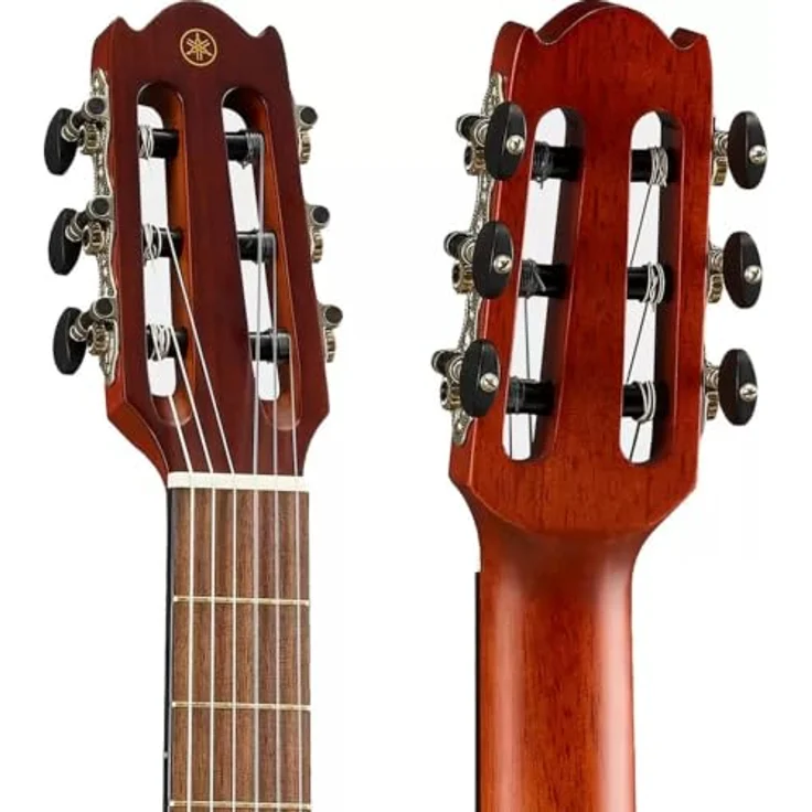 Yamaha NTX1NT NAT, Akustisch-Elektrische Konzertgitarre mit massiver Sitka Fichtendecke und Cutaway, Natural Finish – Bild 5