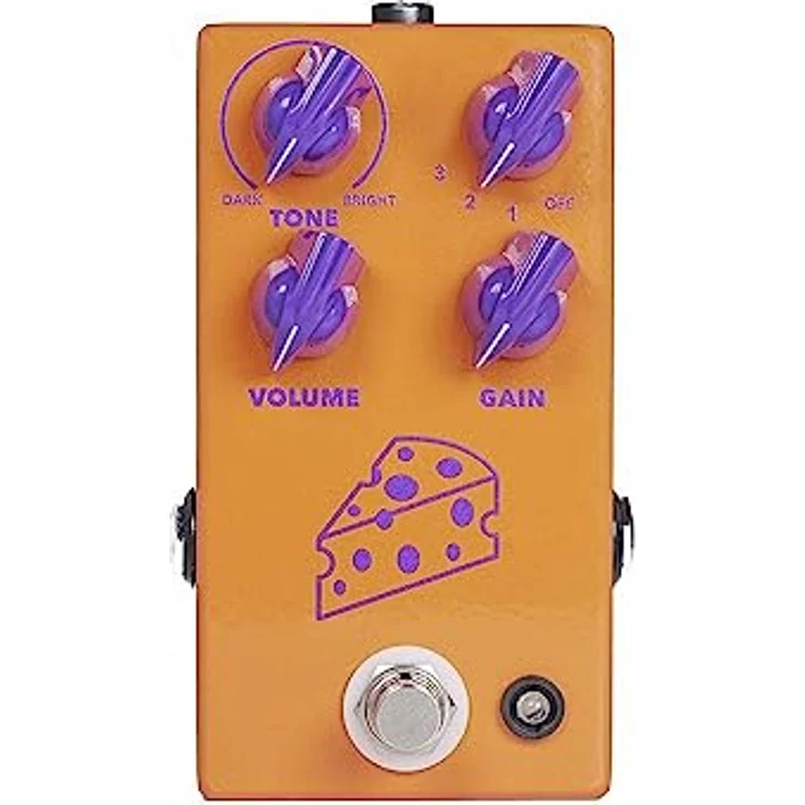 JHS Pedals Cheese Ball, Fuzz Distortion Effektpedal mit analoger Arbeitsweise, True Bypass und 4-Wege Gain- und Tone-Settings – Bild 1