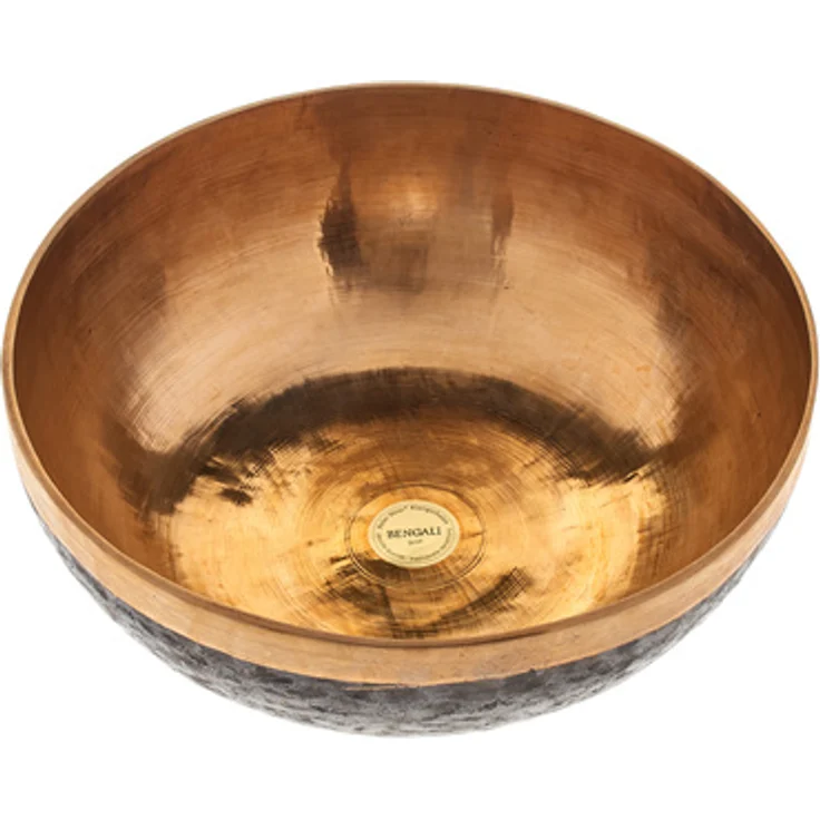 Peter Hess phKSB7-150, BENGALI Klangschale 150, gold, 1500 g, Durchmesser 21,5 cm, Höhe 8 cm, aus sieben Metallen gefertigt