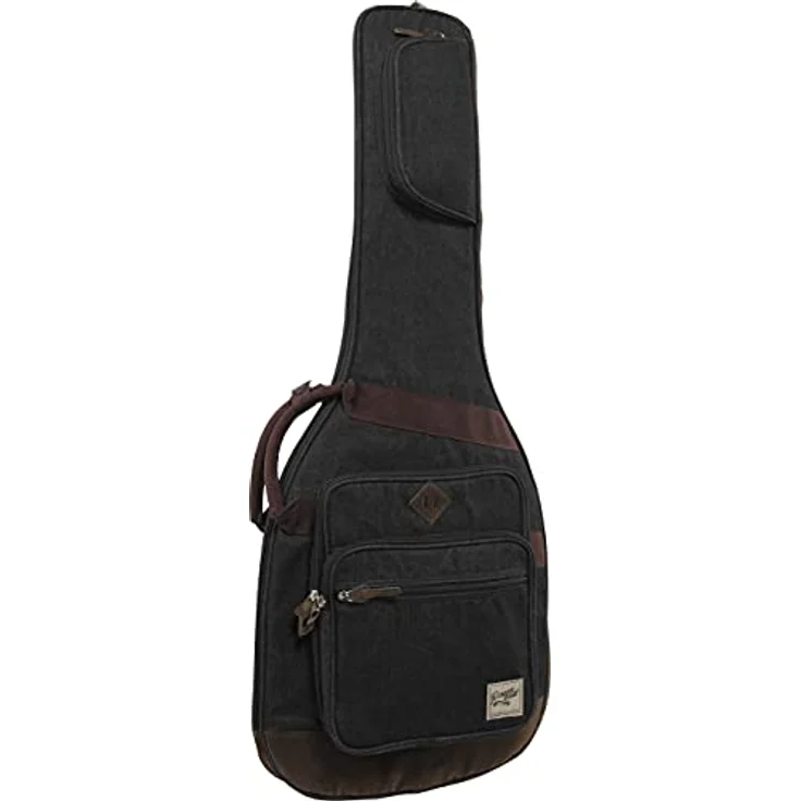 Ibanez IGB541D-BK Powerpad E-Guitar Gigbag mit 15mm Polsterung, stoßdämpfendem Powerpad und 4 Zubehörfächern, Jeans Design Schwarz – Bild 5