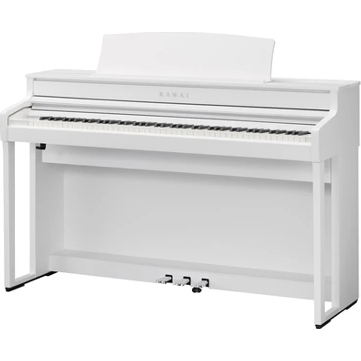 Kawai CA-501 W, Digitalpiano mit 88 gewichteten Tasten, 45 Sounds, Bluetooth Midi und Audio, Weiß