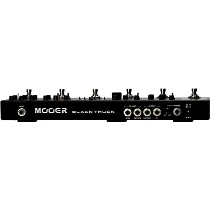 Mooer Black Truck Multi-Effects Unit, Multieffektgerät für E-Gitarre mit 7 Effekten, integriertem Stimmgerät und Speaker Simulation, schwarz – Bild 7