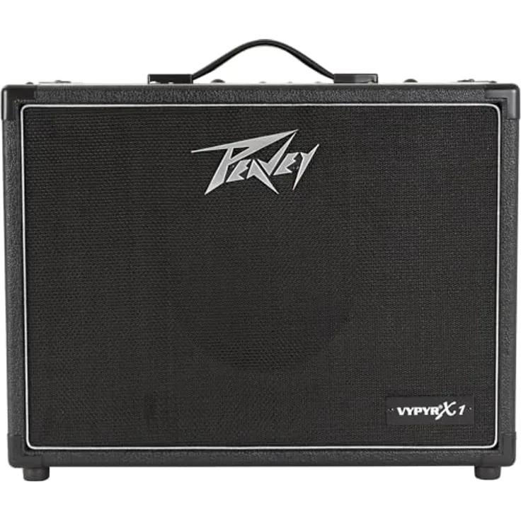Peavey Vypyr X1, Modelling-Combo für E-Gitarre mit 30 Watt Leistung, schwarzes Gehäuse, 36 Amp-Modelle und 12 Stompbox-Effekte